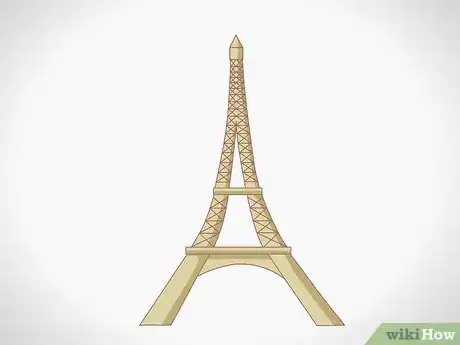 Image intitulée Draw the Eiffel Tower Step 10