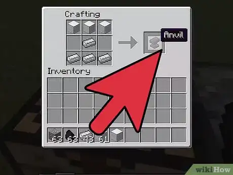 Image intitulée Craft an Anvil in Minecraft Step 3