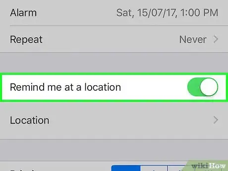 Image intitulée Set a Reminder on an iPhone Step 8