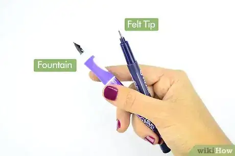 Image intitulée Write With a Calligraphy Pen Step 2