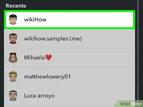 Image intitulée Tell if Someone Added You on Snapchat Step 16