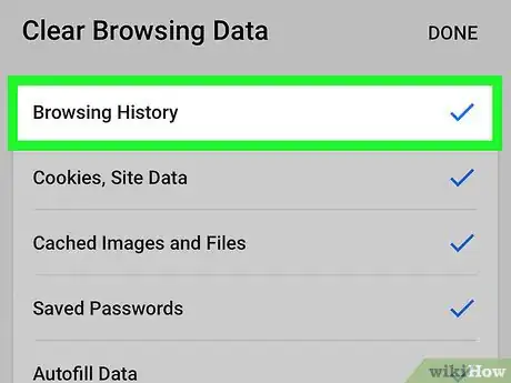 Image intitulée Delete Browsing History Step 12
