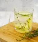 préparer une eau au citron