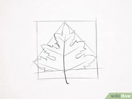 Image intitulée Draw a Maple Leaf Step 5