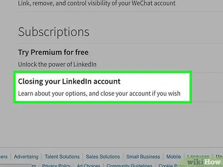 Image intitulée Delete a LinkedIn Account Step 4