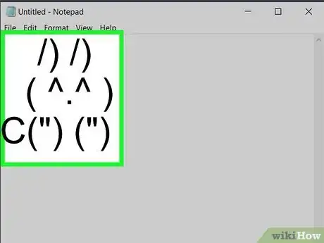 Image intitulée Make a Bunny by Typing Characters on Your Keyboard Step 46