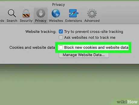 Image intitulée Enable Cookies in Safari Step 5