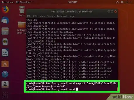 Image intitulée Set Up Your Java_Home Path in Ubuntu Step 8