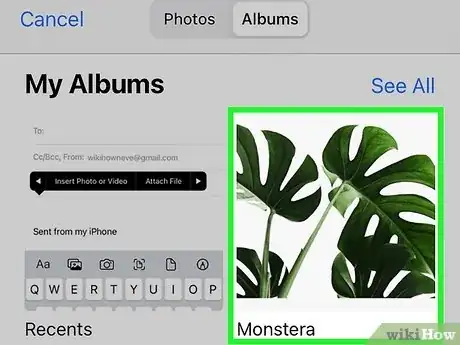 Image intitulée Attach Photos and Videos to Emails on an iPhone or iPad Step 6
