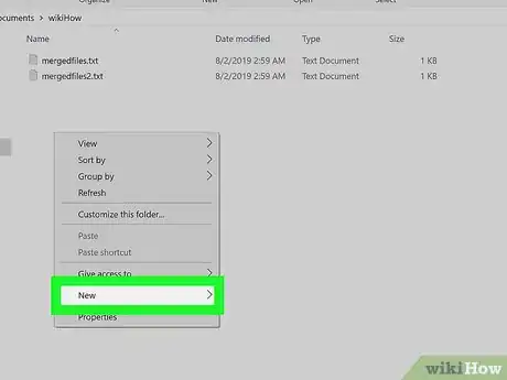 Image intitulée Make a New File in Windows Step 13