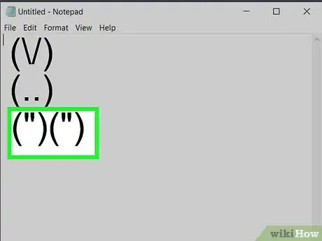 Image intitulée Make a Bunny by Typing Characters on Your Keyboard Step 63