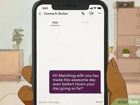Image intitulée Start a Conversation on Hinge Step 8