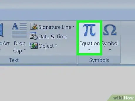 Image intitulée Add Exponents to Microsoft Word Step 9