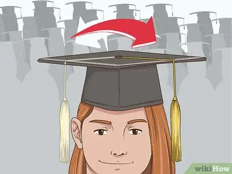 Image intitulée Wear a Graduation Cap Step 4