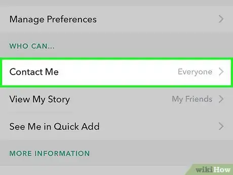 Image intitulée Make Your Snapchat Account Private Step 4