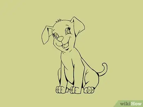 Image intitulée Draw a Dog Step 20