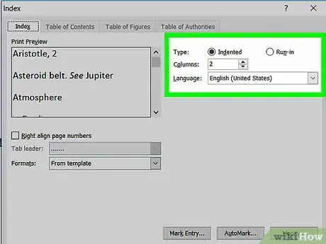 Image intitulée Create an Index in Word Step 16