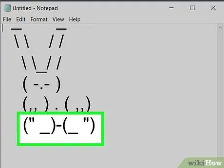 Image intitulée Make a Bunny by Typing Characters on Your Keyboard Step 68