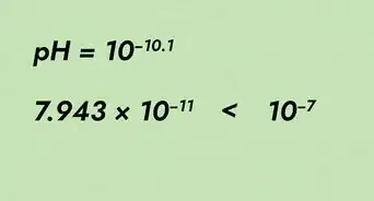 calculer le pH d'une solution