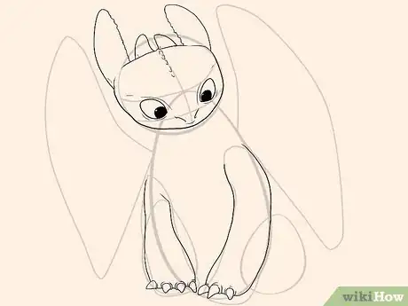 Image intitulée Draw Toothless Step 8