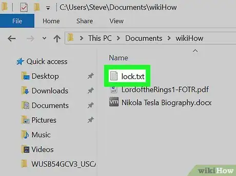 Image intitulée Lock a Folder on Windows Step 7