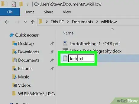 Image intitulée Lock a Folder on Windows Step 6