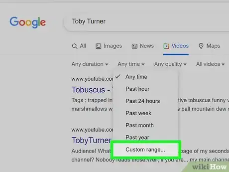 Image intitulée Search YouTube Videos by Date Step 6