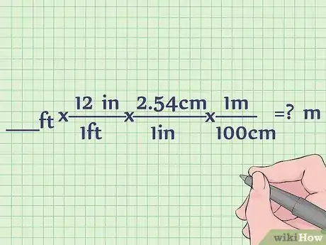 Image intitulée Convert Feet to Meters Step 4