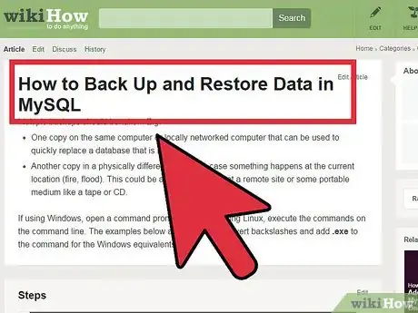 Image intitulée Create a Database in MySQL Step 11