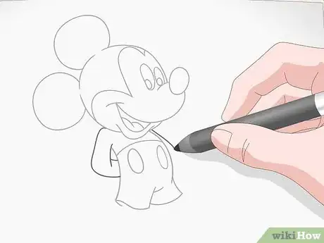 Image intitulée Draw Mickey Mouse Step 26