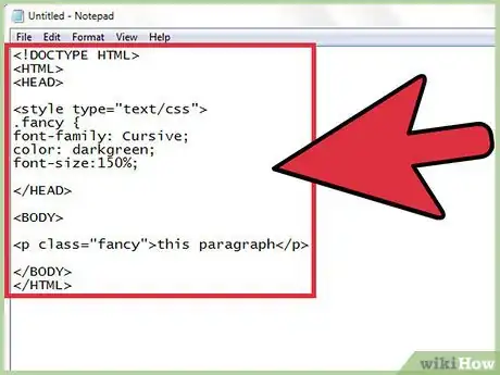 Image intitulée Use Font Color Tags in HTML Step 9