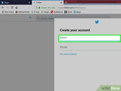 Image intitulée Make a Twitter Account Step 3
