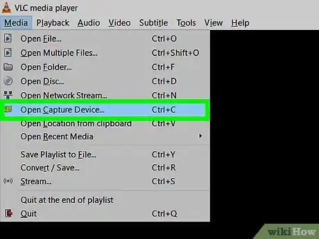 Image intitulée Record Audio with Vlc Step 5