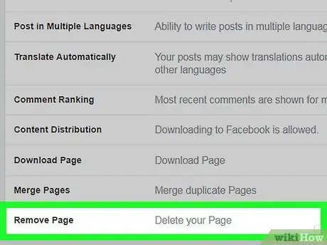 Image intitulée Delete a Facebook Page Step 6