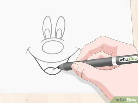 Image intitulée Draw Mickey Mouse Step 6
