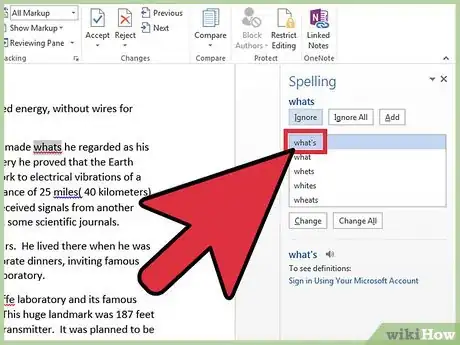 Image intitulée Check Punctuation in Microsoft Word Step 12