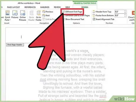Image intitulée Insert a Custom Header or Footer in Microsoft Word Step 10