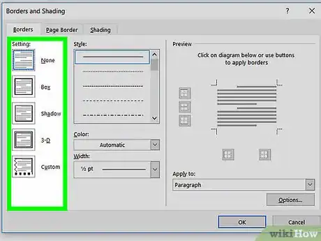 Image intitulée Add a Border to Word Step 7