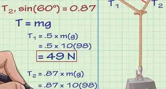 calculer une tension en physique