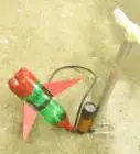 construire une fusée avec une bouteille en plastique