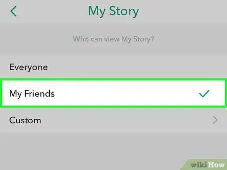 Image intitulée Make Your Snapchat Account Private Step 8