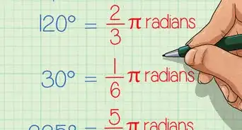 convertir des degrés en radians