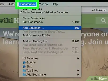 Image intitulée Add a Bookmark in Safari Step 10