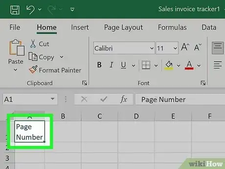 Image intitulée Create an Index in Excel Step 2