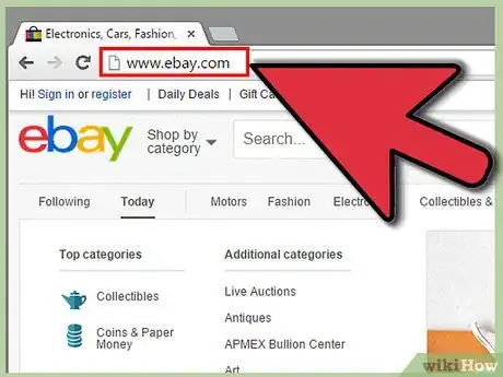 Image intitulée Open an eBay Account Step 1