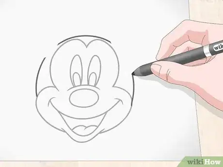 Image intitulée Draw Mickey Mouse Step 8
