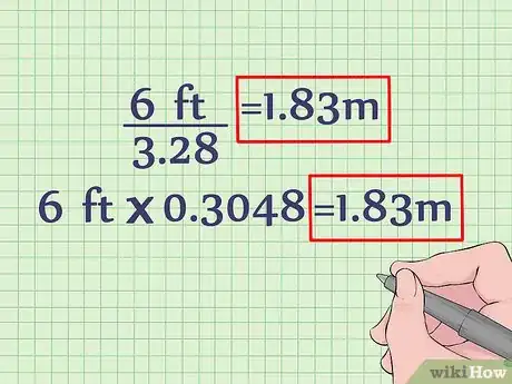 Image intitulée Convert Feet to Meters Step 2