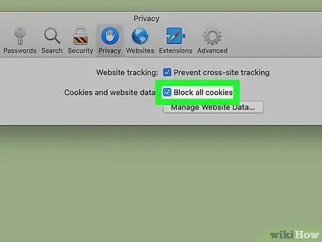 Image intitulée Enable Cookies in Safari Step 15