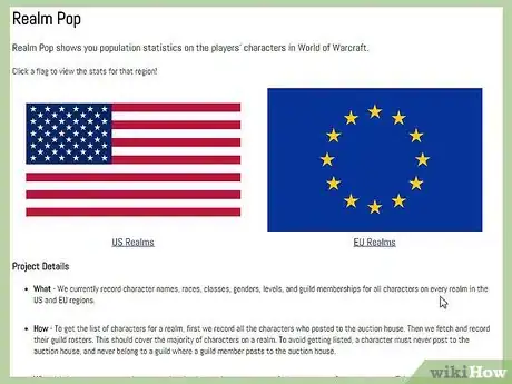 Image intitulée Choose the Perfect Server_Realm for World of Warcraft Using Realm Pop Step 5