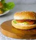 réchauffer un cheeseburger